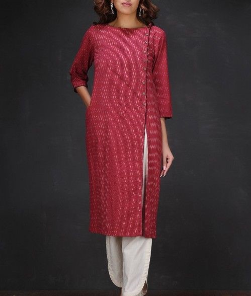 Buy Women Kurti With Dupatta New Design Women Solid Kurti With Red Printed  Dupatta  CreamKurtiL  Online at Best Prices in India  JioMart