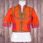 orange-blouse-designs (30)