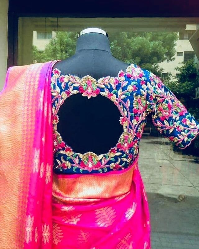 50 Mind Blowing Blouse Designs For Wedding Silk Sarees Keep Me