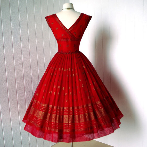 old saree dress. on Pinterest
