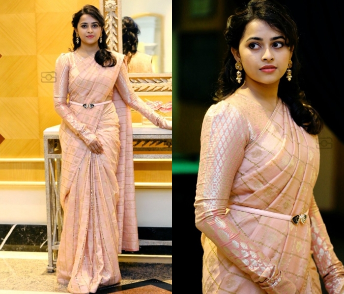 How to wear silk saree in stylish way
