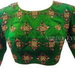 Green-blouse-designs (15)