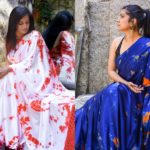 The Coolest Dyed Satin Sarees are Here To Shop