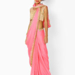 plain-georgette-sarees-with-designer-blouse (2)