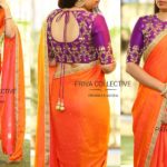 plain-saree-with-heavy-blouse (4)