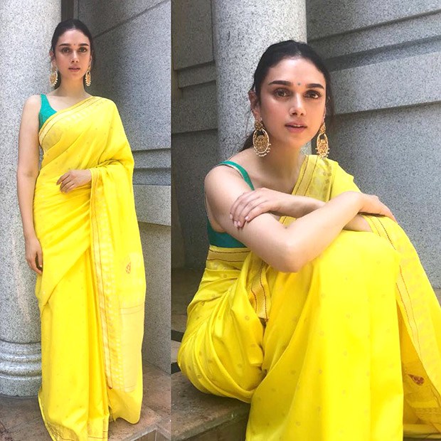 Contrast Blouses for Yellow Saree
