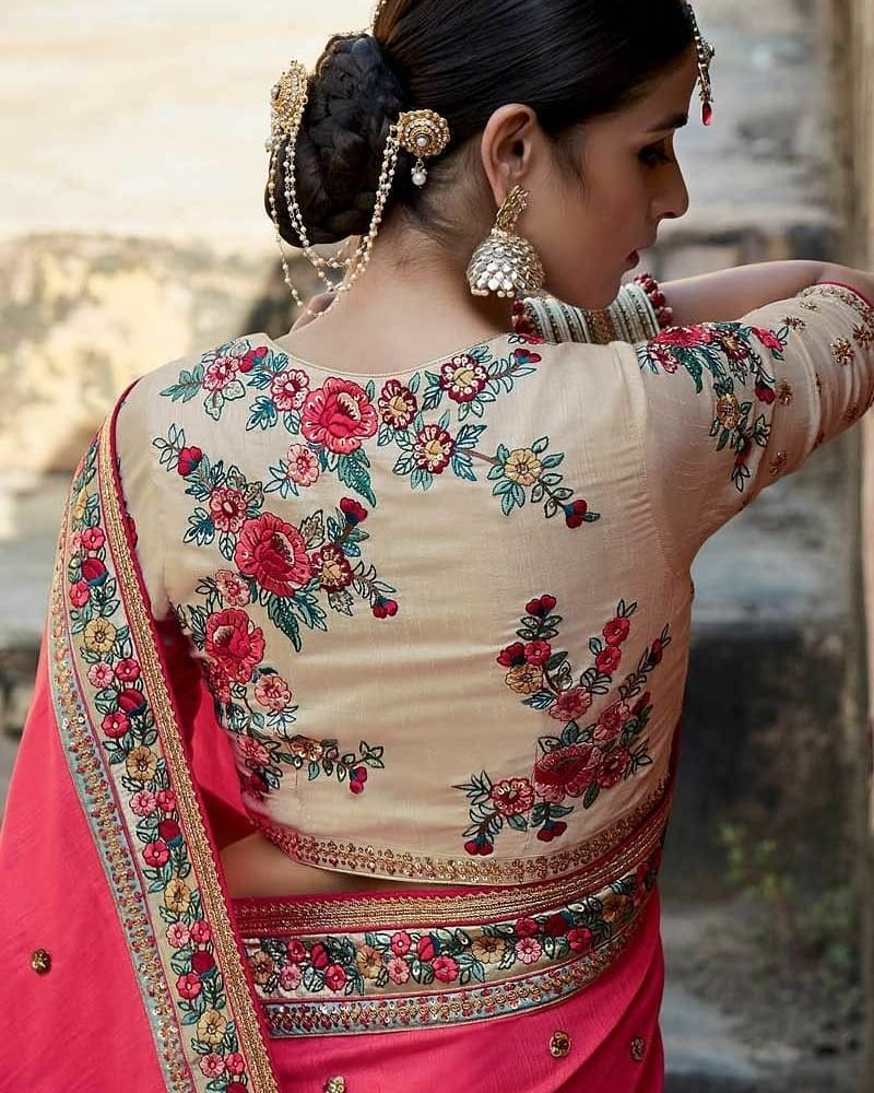 Thread Work Blouse For Sale - Saree Blouse Patterns