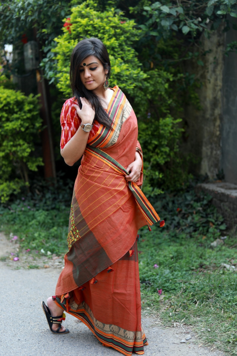Handloom sarees from Hathkargha