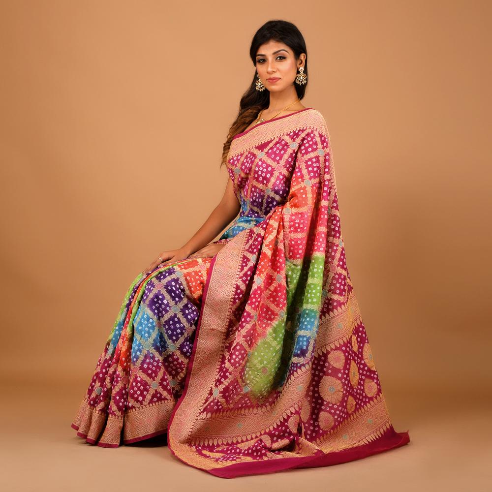 This Brand Has Prettiest North Indian Style Sarees! • Keep Me Stylish