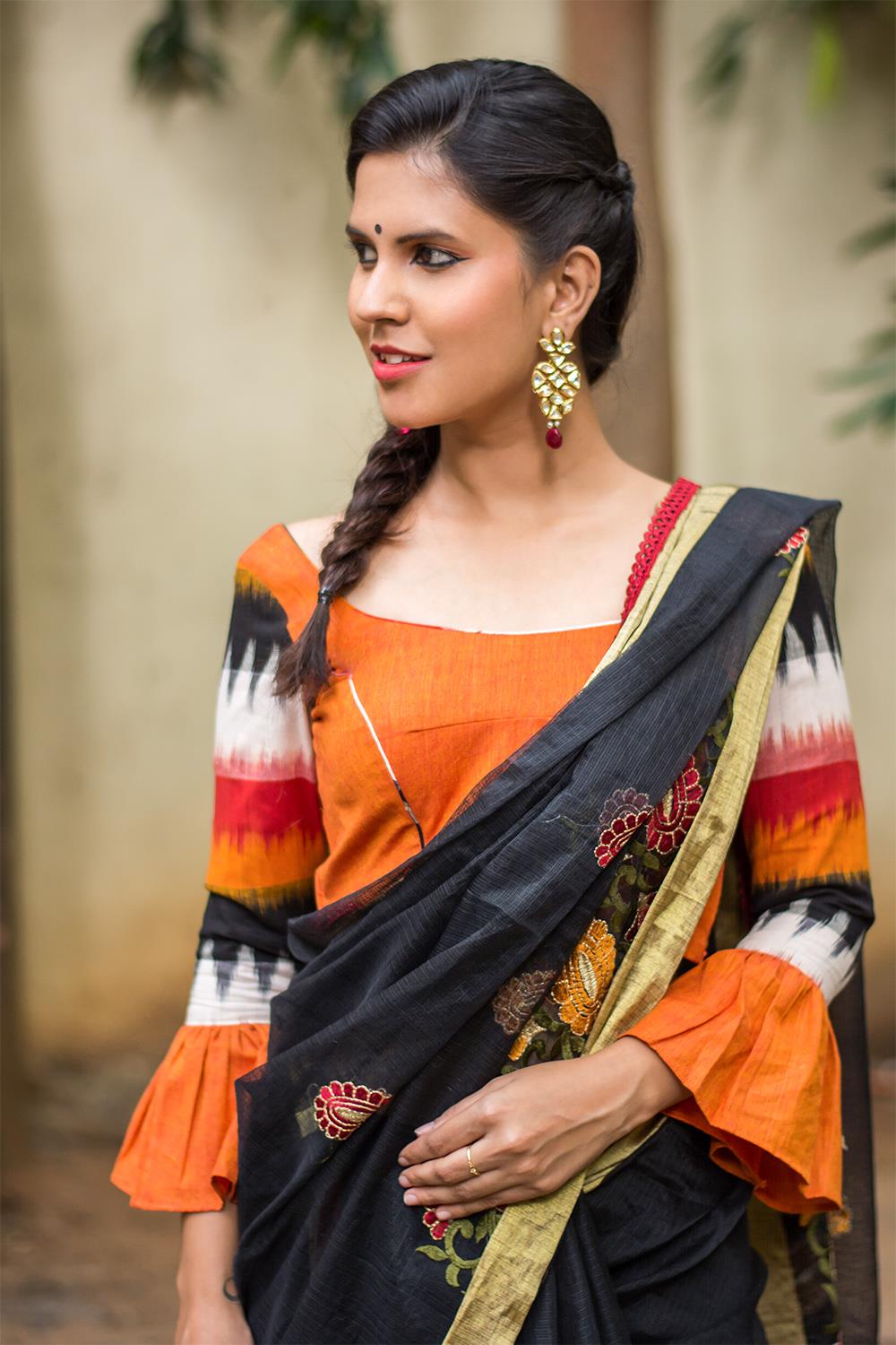 17 Blouse Hand Designs That Can Give Edgy Look To Your Sarees Keep Me Stylish