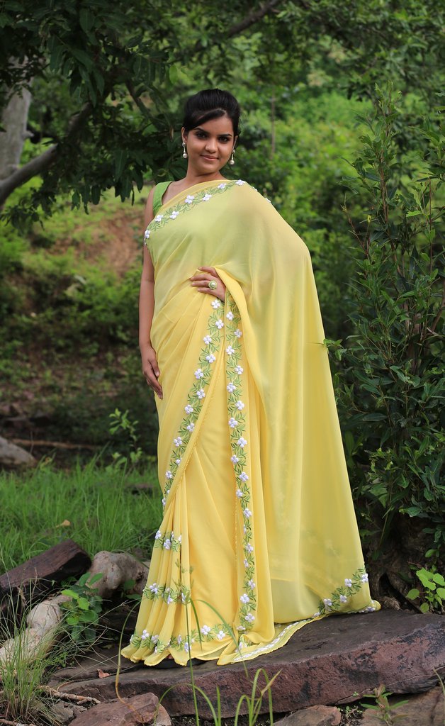 designer sarees from east and grace