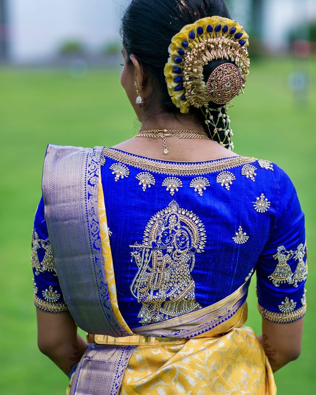 kanjivaram saree blouse design