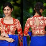 1-plain-sarees-with-patch-work-blouses