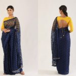 7-plain-sarees-with-high-neck-blouses