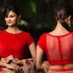 9-plain-sarees-with-sheer-blouses