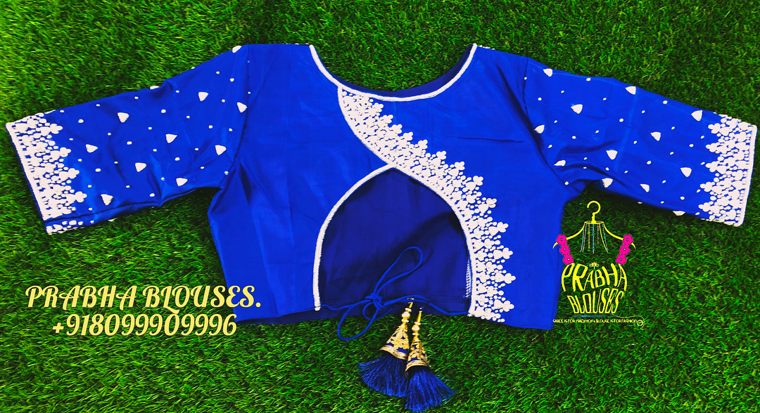 beautiful silk saree blouses online prabha