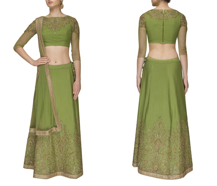 75 Lehenga Blouse Design (Front & Back) That Will Steal The Show - Wedbook-gemektower.com.vn