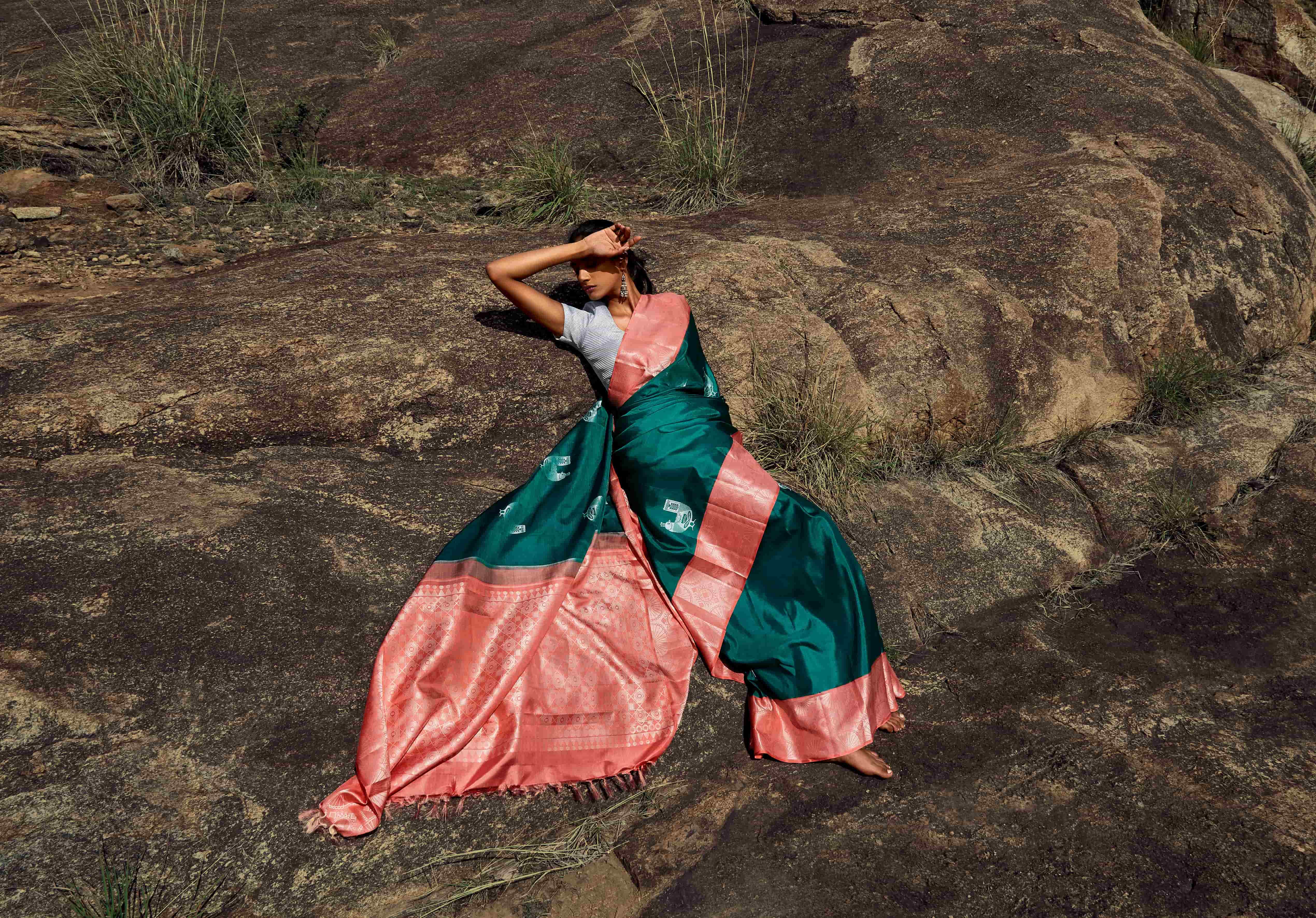Palam silks folklore saree collections by Sunita Yogesh