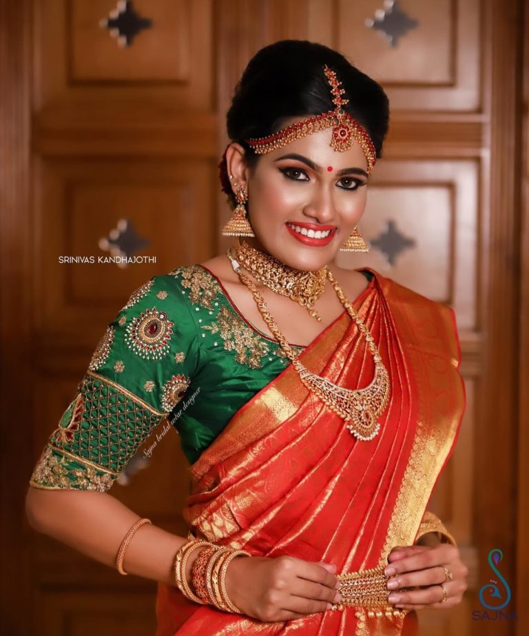 Never Seen Before Heavy Work Silk Saree Blouses are Here • Keep Me Stylish