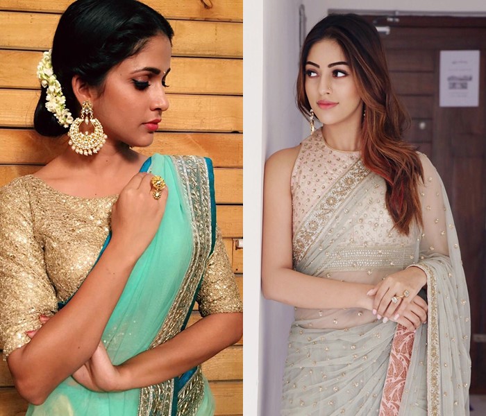 3 Tips To Make Your Net Saree Look Less Transparent • Keep Me Stylish
