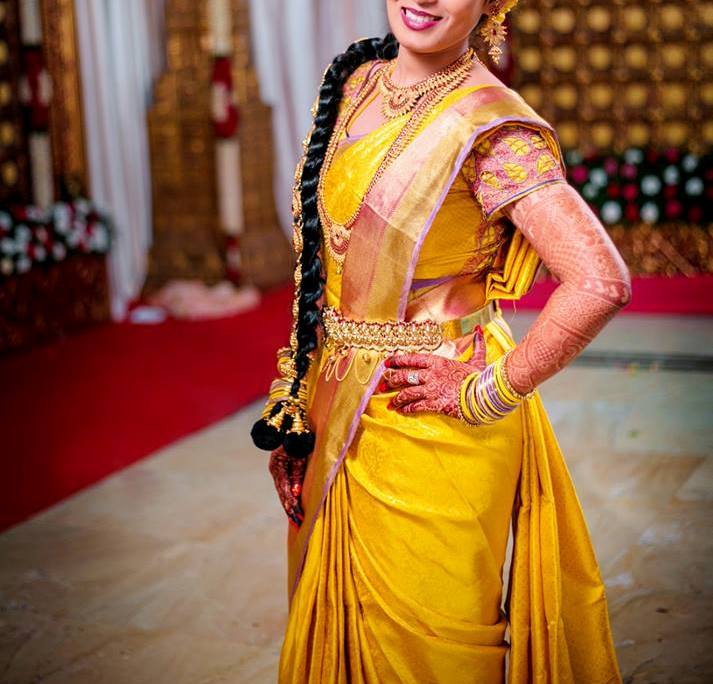 Royal Pakistani Wedding Mustard Yellow Saree Dress Online – Nameera by  Farooq-atpcosmetics.com.vn