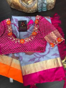 The Colorful Silk Sarees & Blouses To Try This Festive Season • Keep Me ...