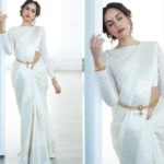 How To Nail An Off-White Silk Saree Look!