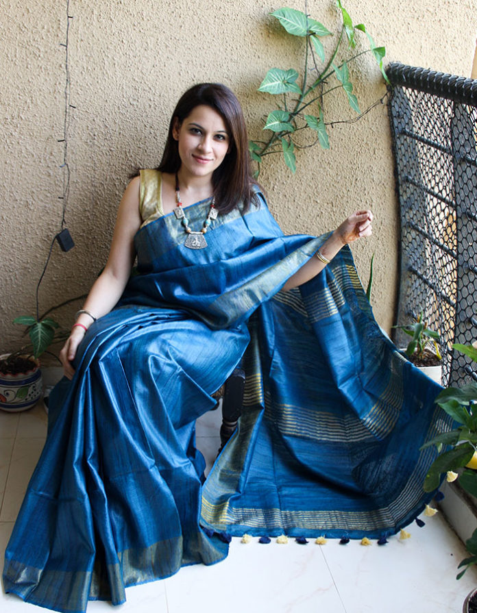 This Brand Has Simple Summer-Friendly Sarees