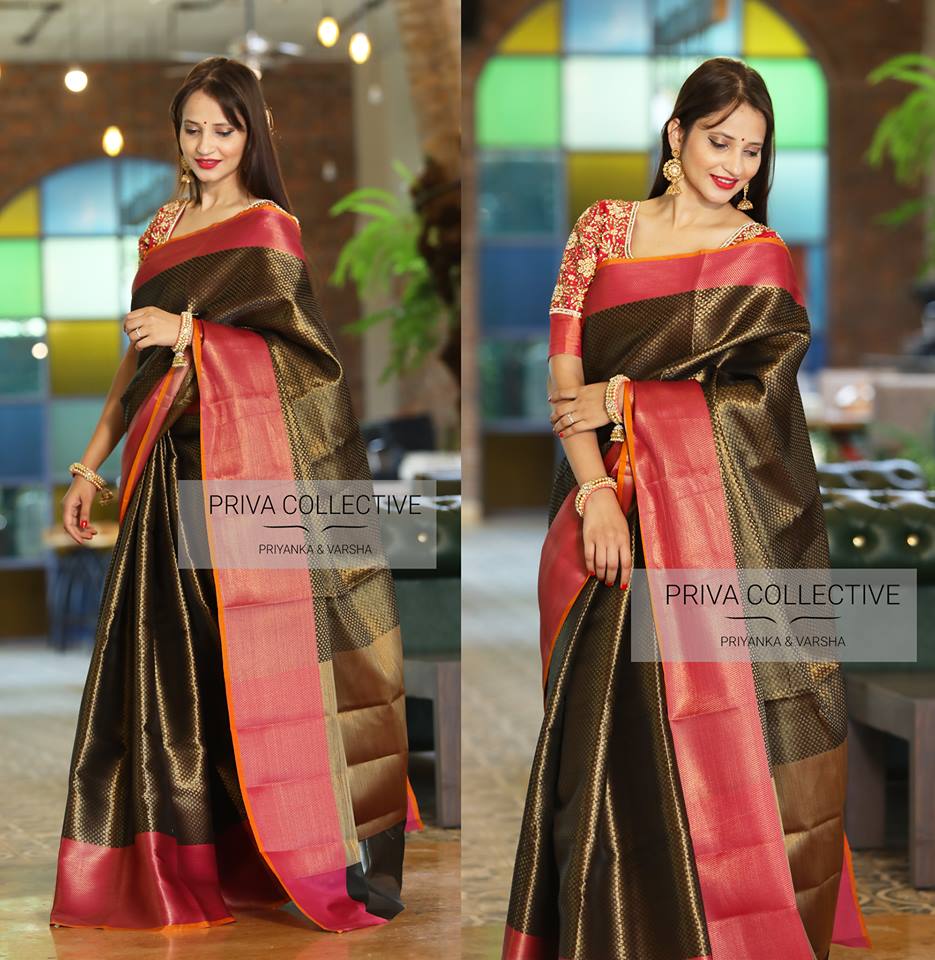 how-to-style-black-saree (3)