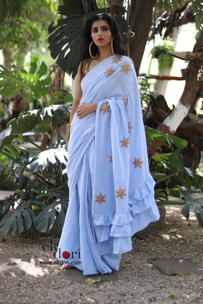 simple-saree-designs-for-2019-summer (1)