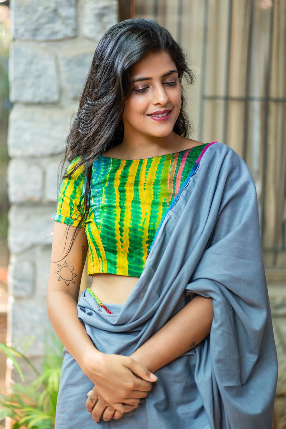 summer-saree-blouses-2019 (1)