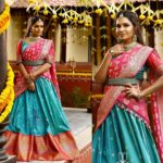 half-sarees-for-wedding-13