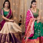 half-sarees-for-wedding