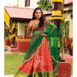 half-sarees-for-wedding-9