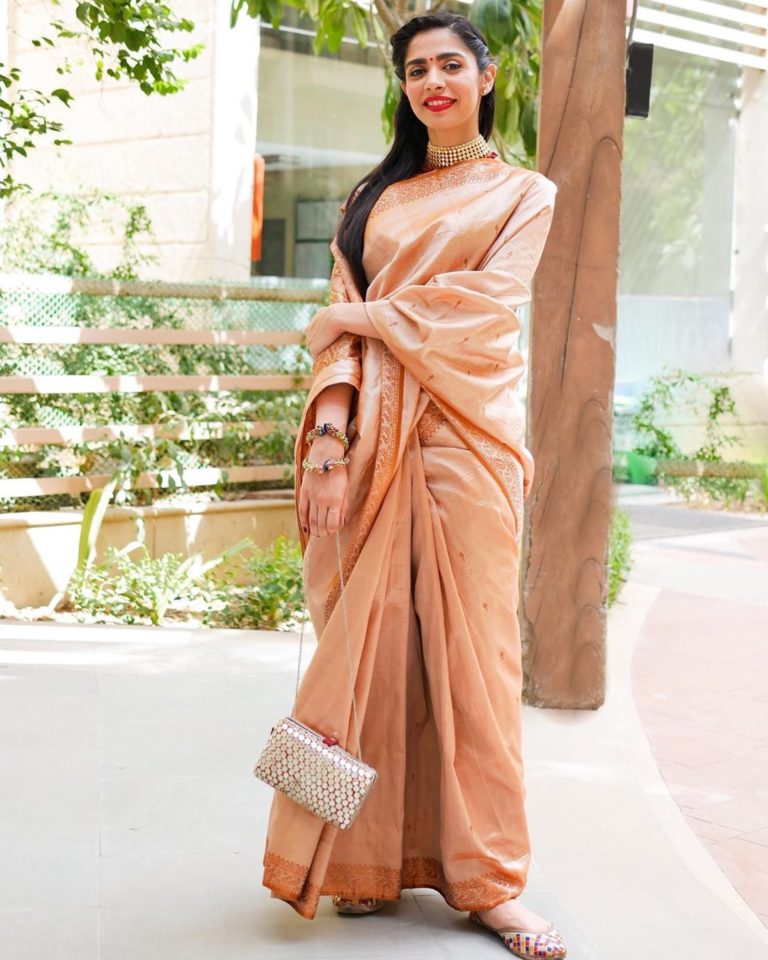 Get Some Cool Saree Styling Tips From This Instagrammer • Keep Me Stylish