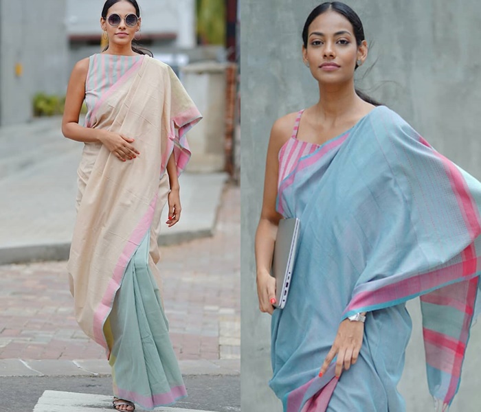 Proof : Formal Wear Sarees Can Look Super Cool With Right Bags | Stylish  sarees, Office wear women work outfits, Saree trends