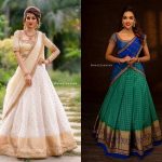 Traditional Half Saree Designs That Will Blow Your Mind!!