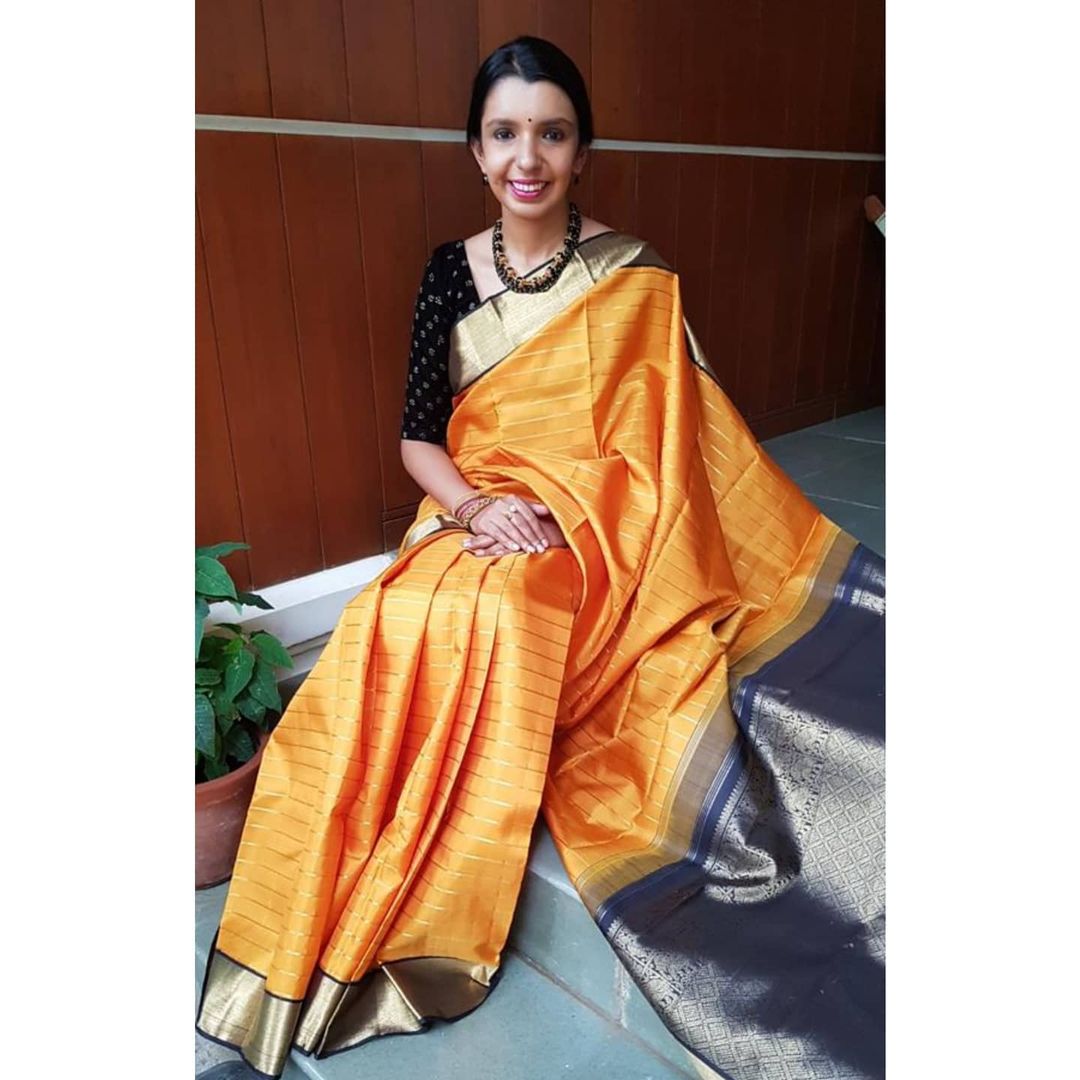 Indian Fashionista Women's Wedding Party Casual Wear Stylish Border Cotton Silk  Saree With Unstitched Blouse Piece (Green) : Amazon.in: Fashion