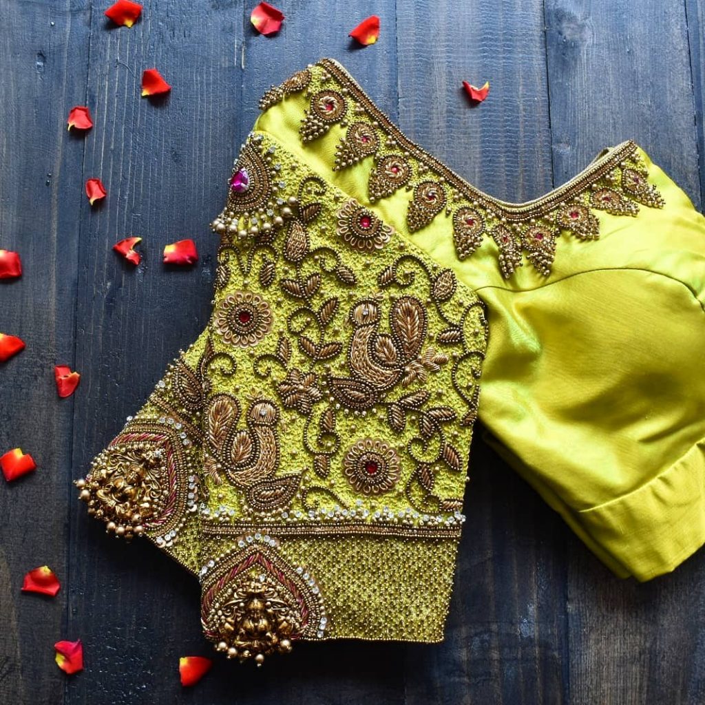 Designer Blouses For Silk Sarees
