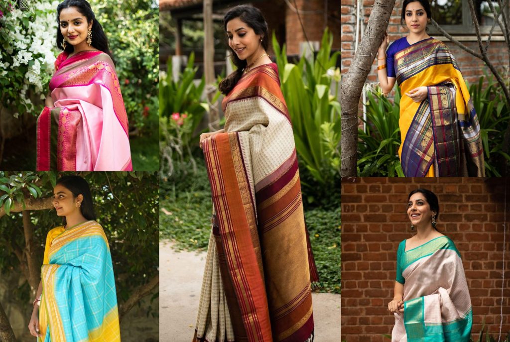 Silk Sarees Color Combinations