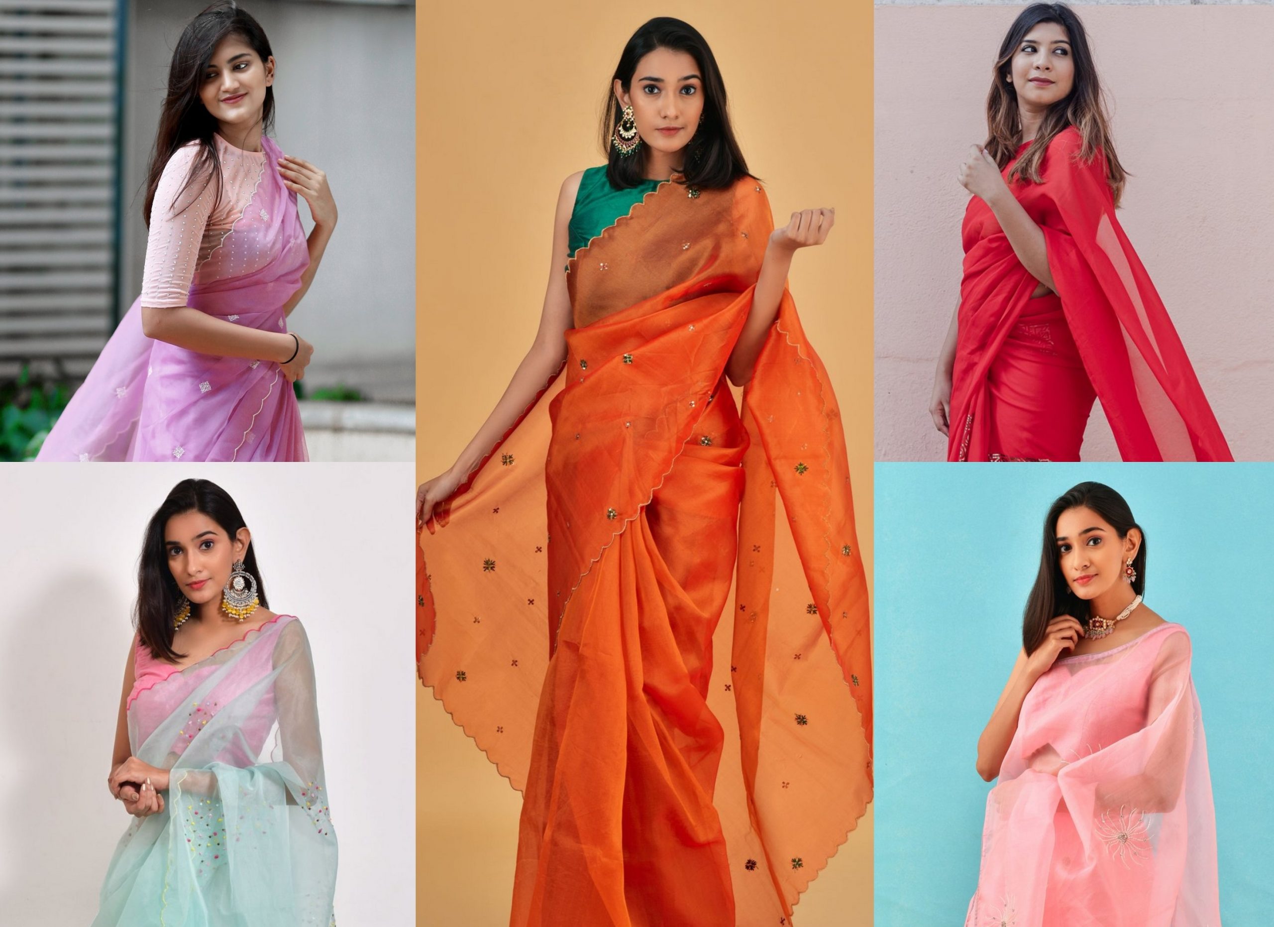 Contemporary Sarees For Every Stylish Woman! Sarees