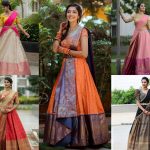 Traditional And Trendy Pattu Half Saree Designs To Check Out!