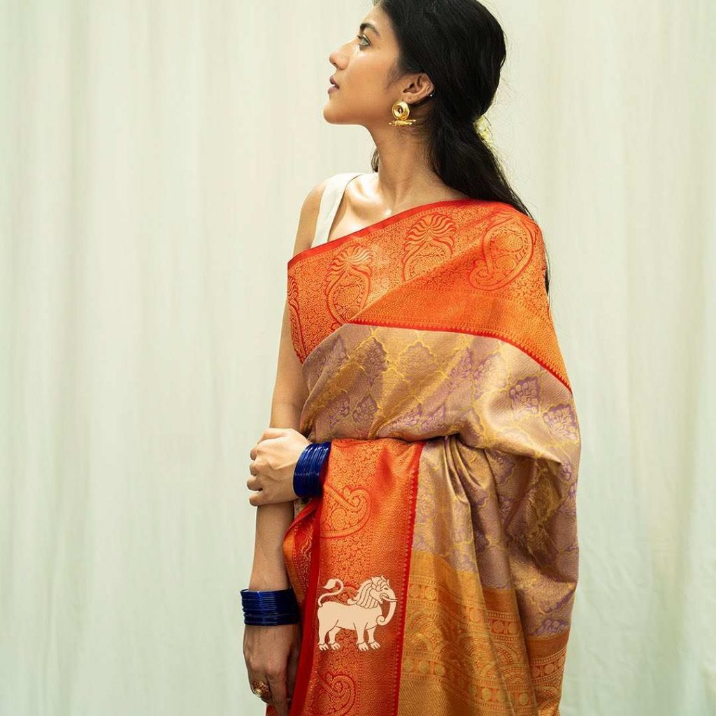 Kanjeevaram Silk Sarees Designs That Are Rich-Looking! Saree Stylish