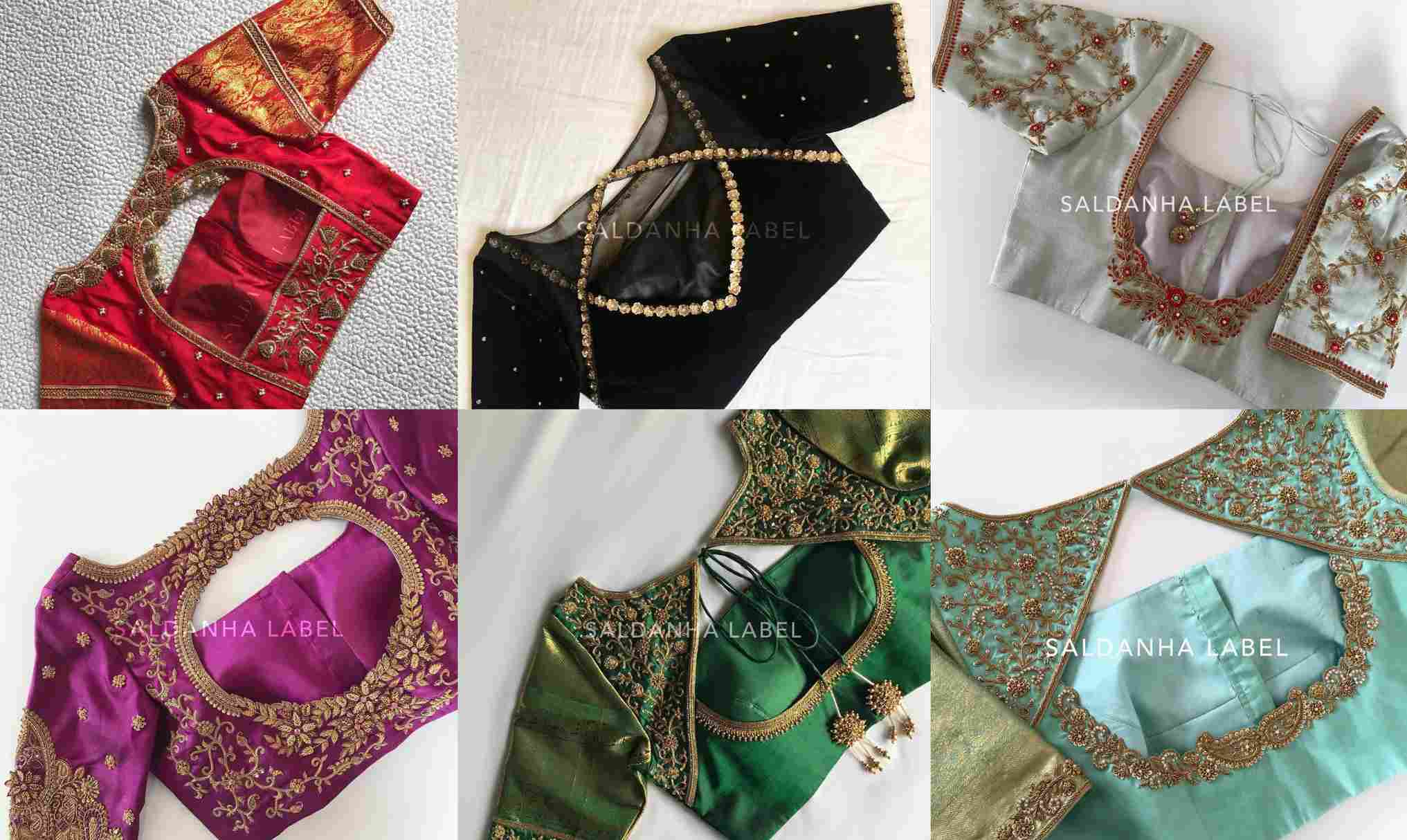 Designer Blouse Patterns To Style Your Sarees! Saree Stylish